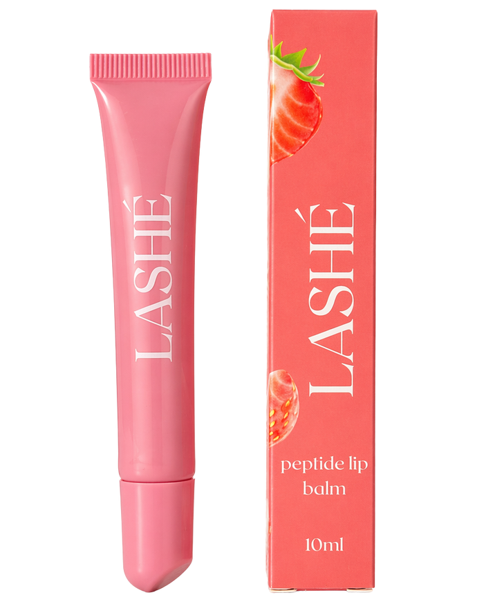 LASHÉ Peptide Lip Balm – Strawberry
