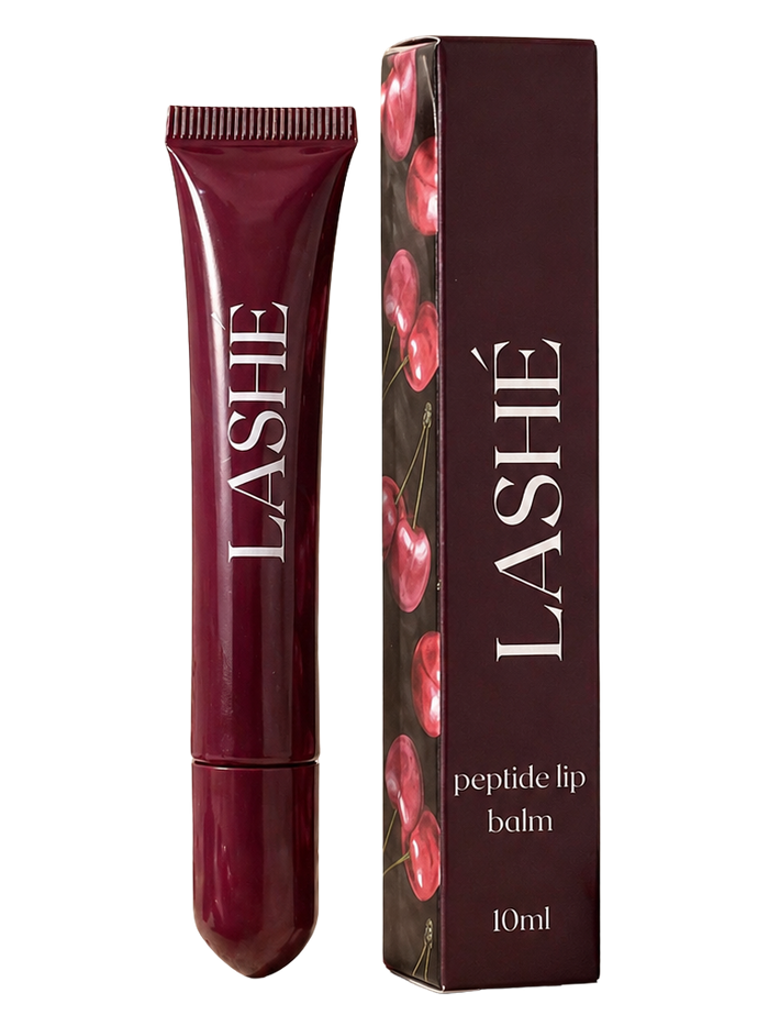 LASHÉ Peptide Lip Balm – Cherry