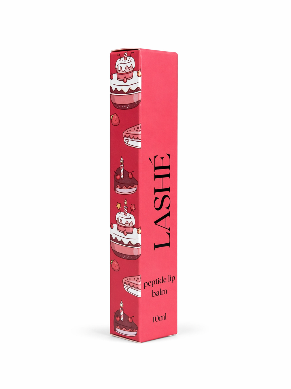 LASHÉ Peptide Lip Balm – Birthday Cake