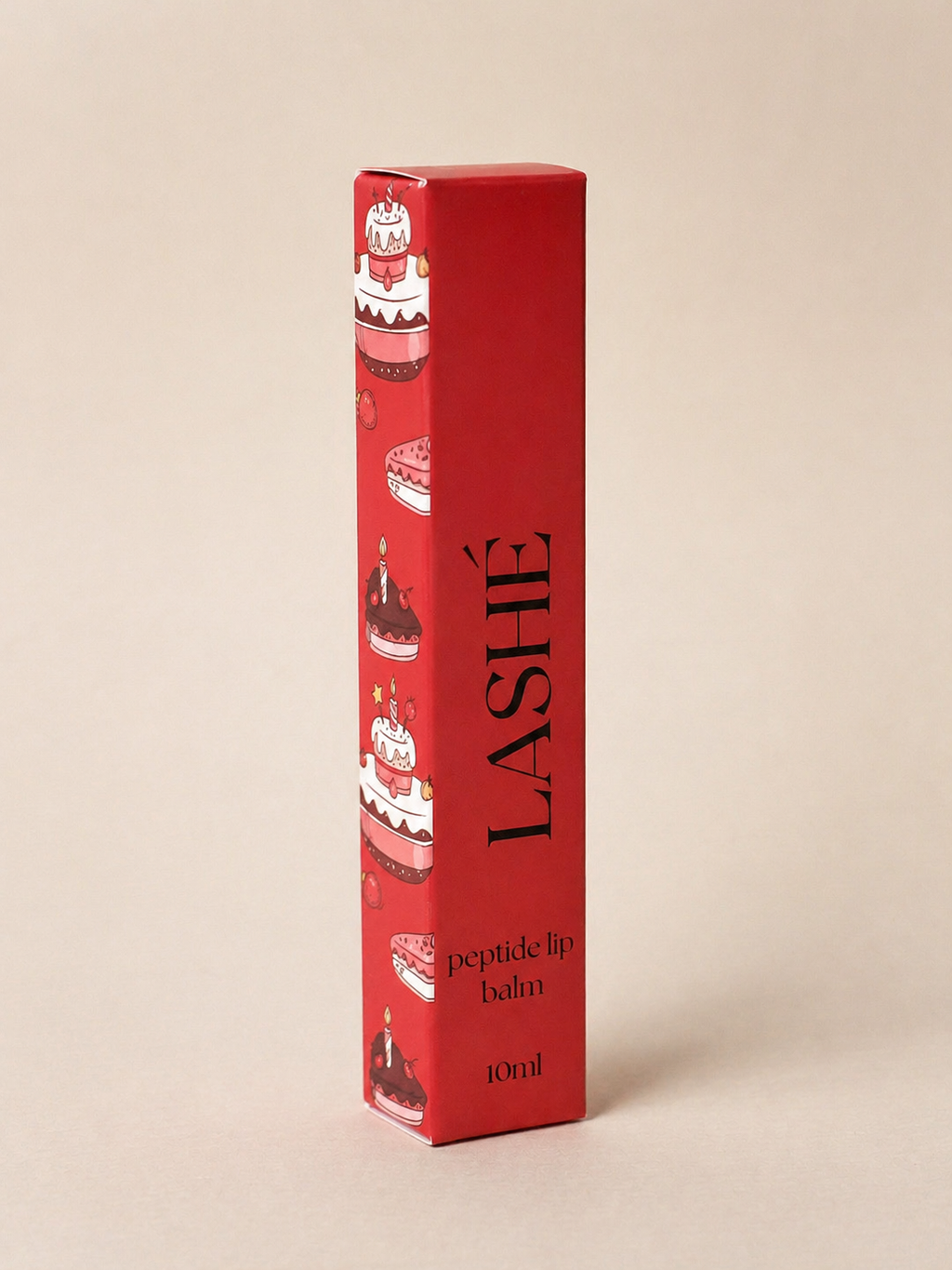 LASHÉ Peptide Lip Balm – Birthday Cake
